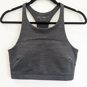 Outdoor Voices Charcoal Black Sports Bra